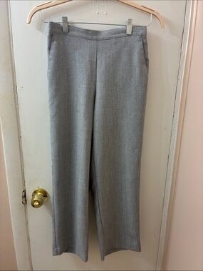 Classic Women's Alfred Dunner Dress Pants in Light Gray